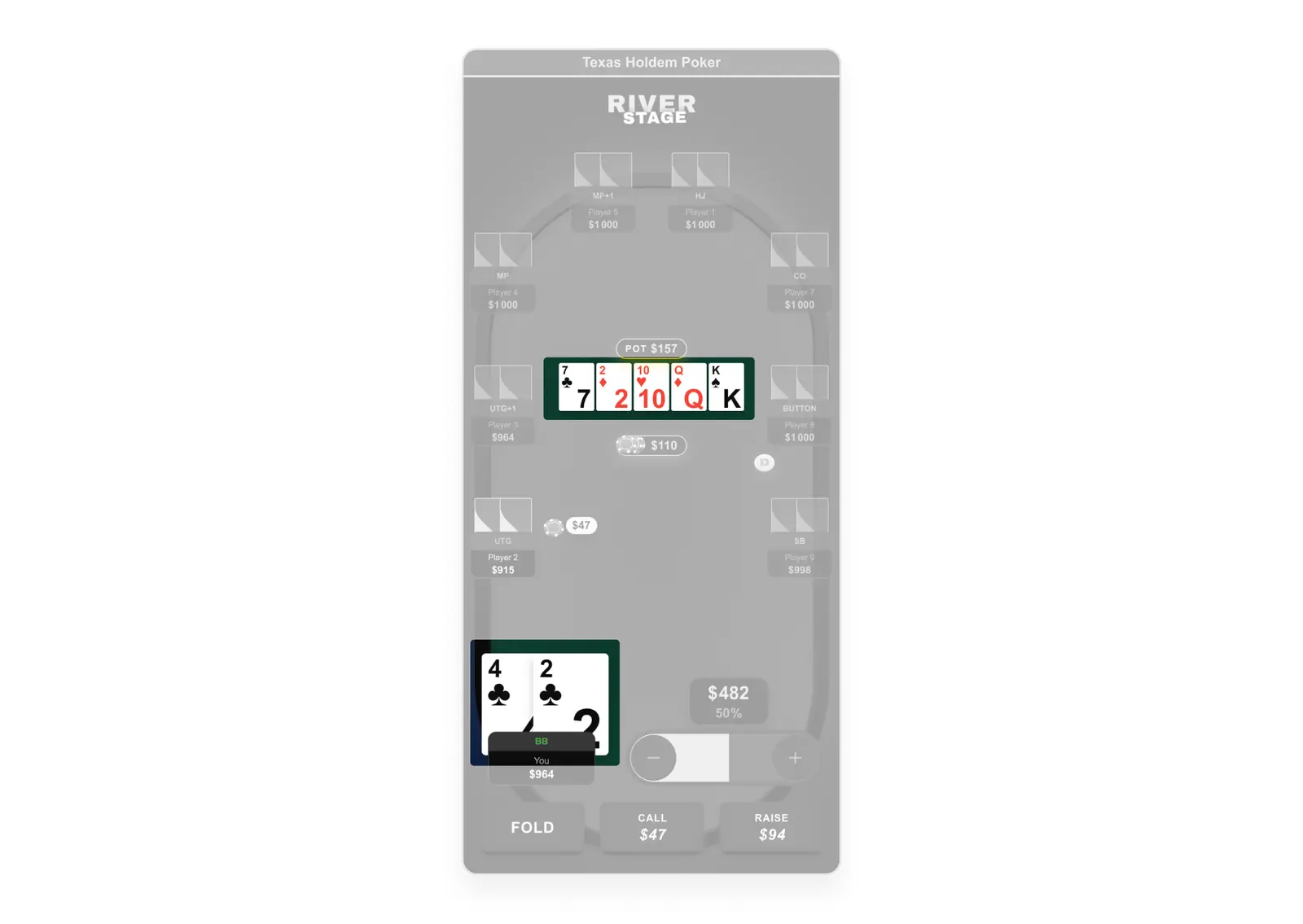 Card redesign: larger internals, smaller footprint: The board cards could be reduced in size